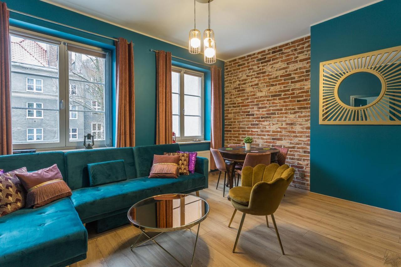 Apartament Cichy Zakatek Obok Fontanny Neptuna Гданск Екстериор снимка