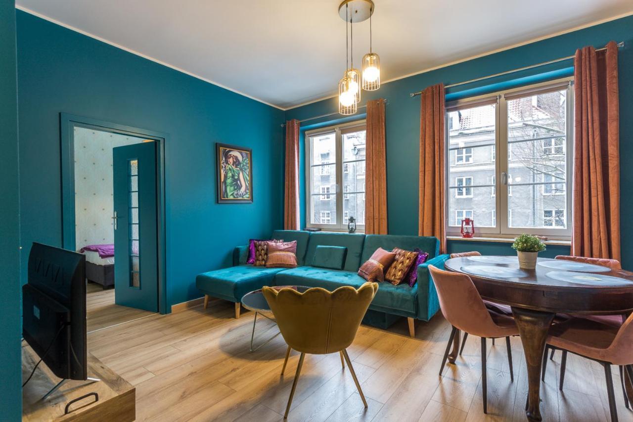 Apartament Cichy Zakatek Obok Fontanny Neptuna Гданск Екстериор снимка
